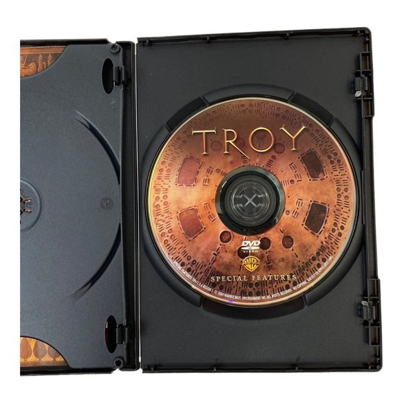 Troy (2 Disc, DVD, 2005) Widescreen, War, Adventure, Brad Pitt, Eric Bana - Picture 4 of 5